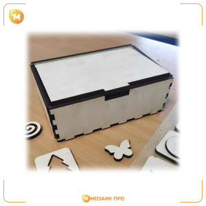 Дрвена Монтесори кутија